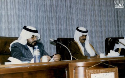صور من اجتماعات رئيس مجلس إدارة النادي أ. محمد الحميد مع بعض المسؤولين …